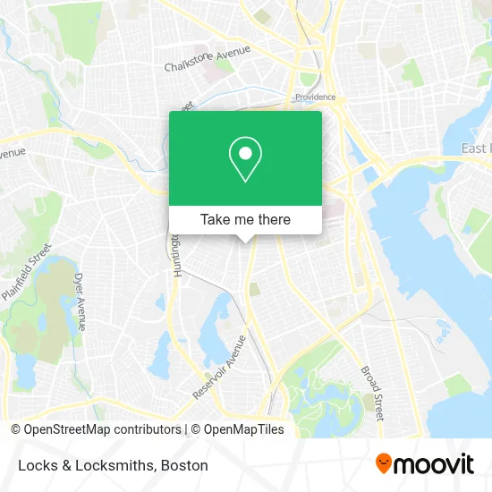 Locks & Locksmiths map