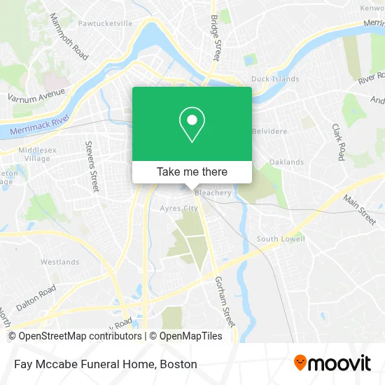 Fay Mccabe Funeral Home map