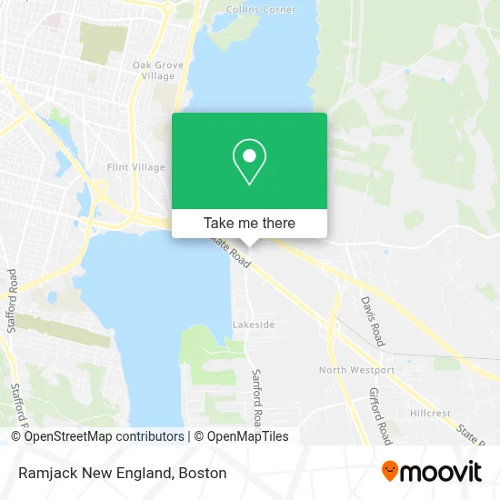 Ramjack New England map