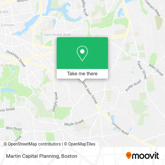 Martin Capital Planning map