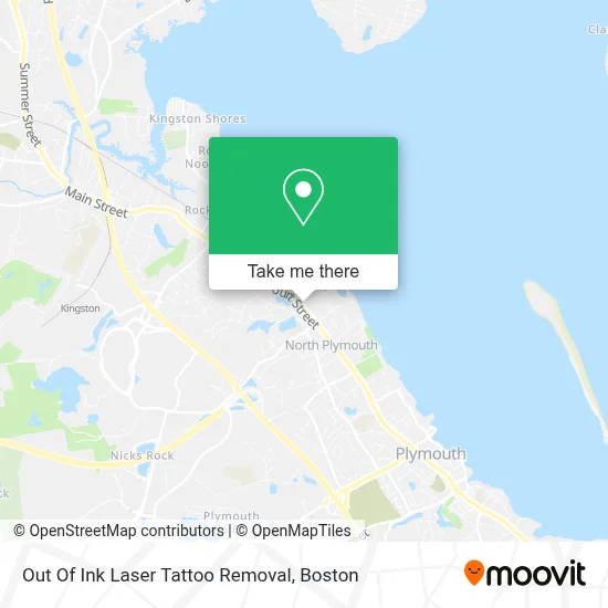 Out Of Ink Laser Tattoo Removal map