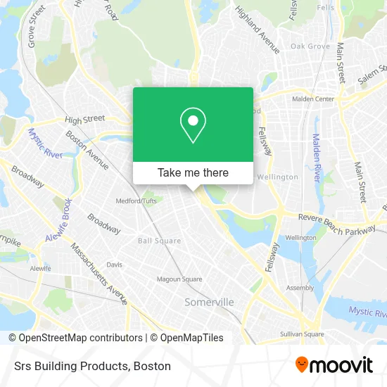 Srs Building Products map