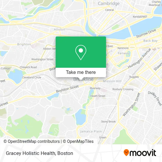 Gracey Holistic Health map