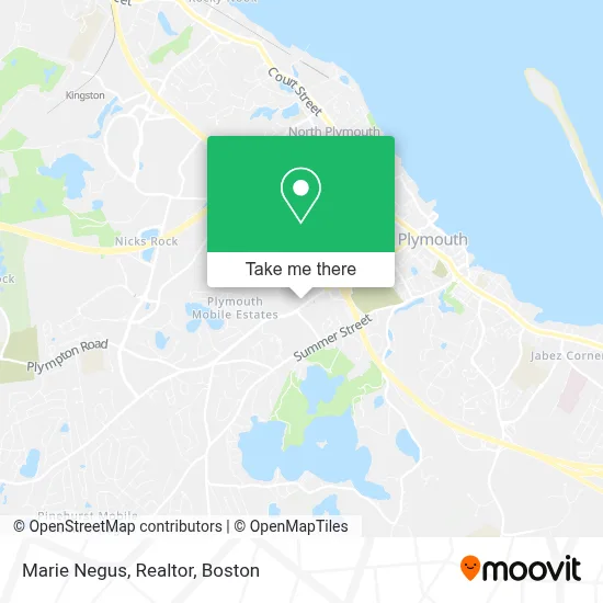 Marie Negus, Realtor map