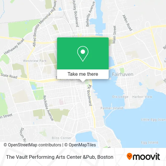The Vault Performing Arts Center &Pub map