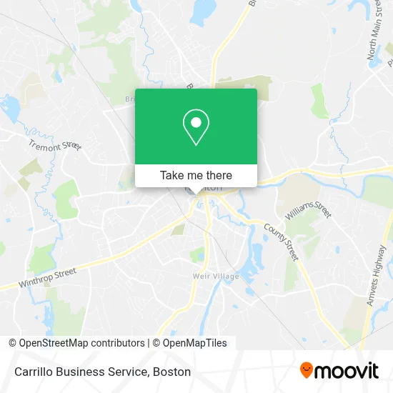 Carrillo Business Service map