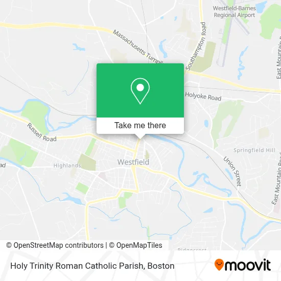 Holy Trinity Roman Catholic Parish map