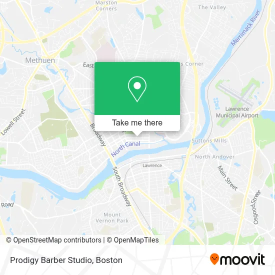 Prodigy Barber Studio map