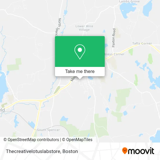Thecreativelotuslabstore map