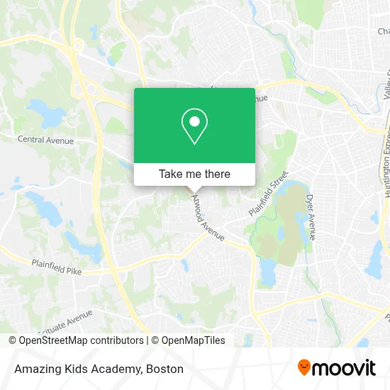 Amazing Kids Academy map