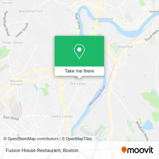 Fusion House Restaurant map