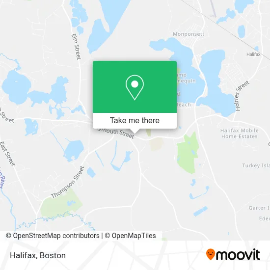 Halifax map