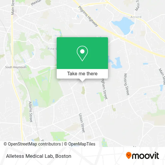 Alletess Medical Lab map