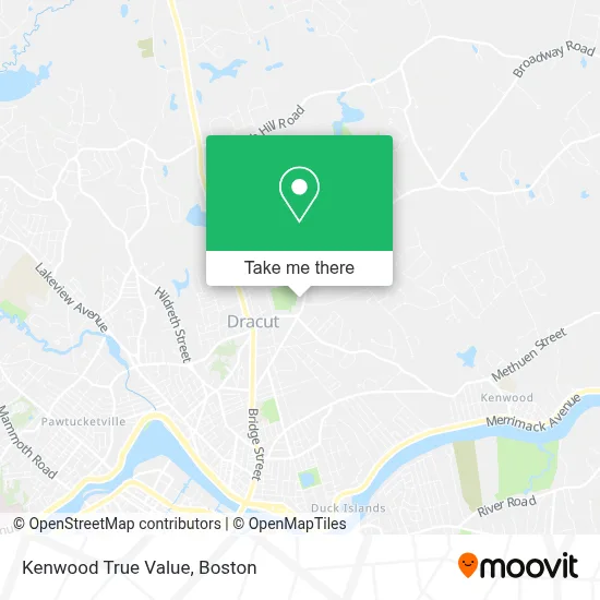 Kenwood True Value map