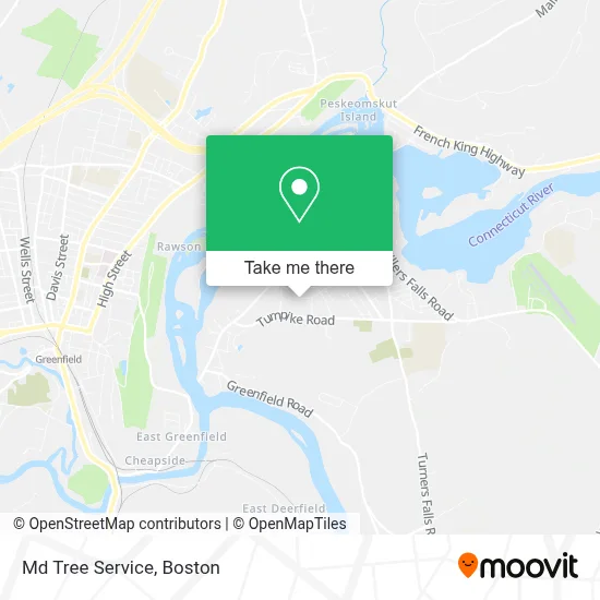 Md Tree Service map