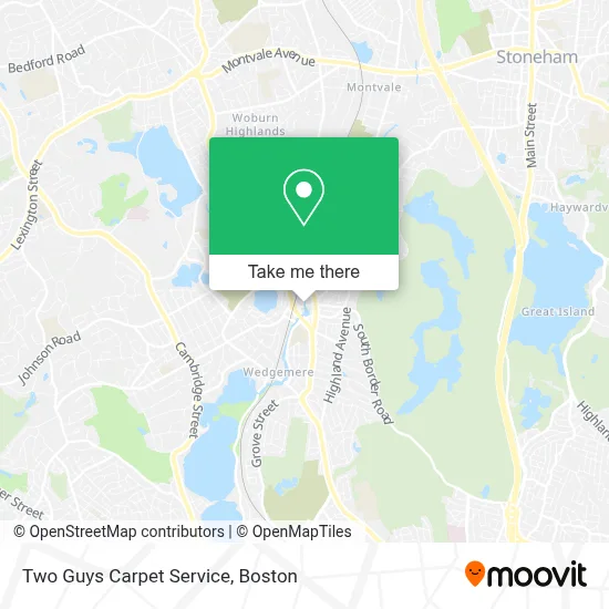 Two Guys Carpet Service map