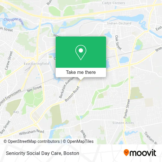 Seniority Social Day Care map
