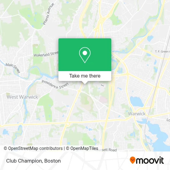 Club Champion map