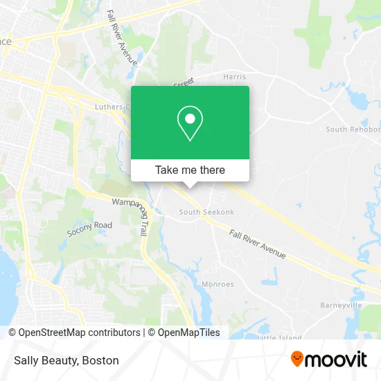 Sally Beauty map