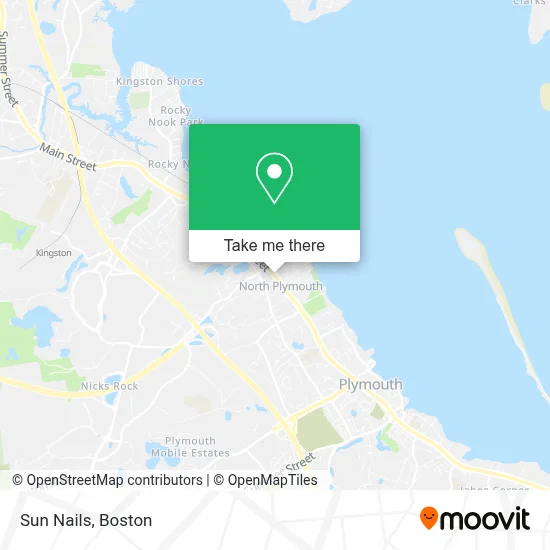 Sun Nails map