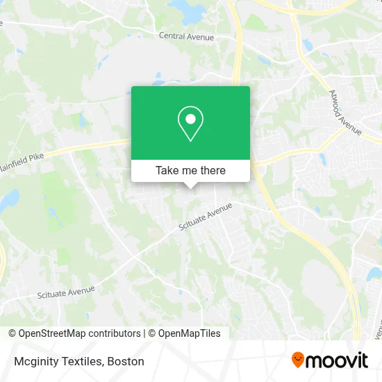 Mcginity Textiles map