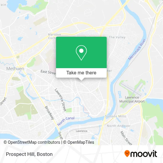 Prospect Hill map