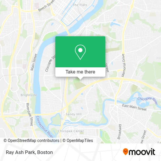 Ray Ash Park map