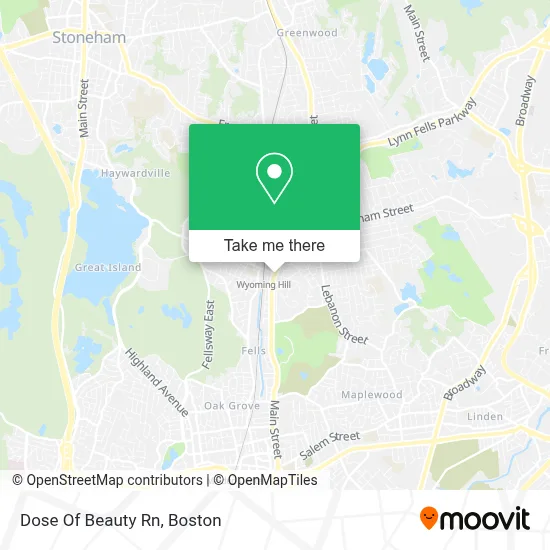 Dose Of Beauty Rn map