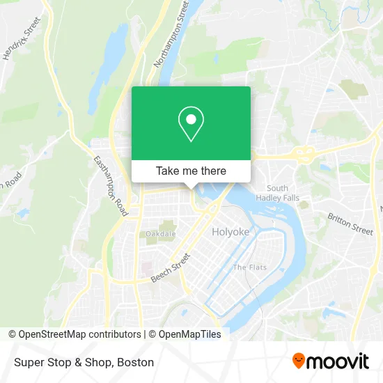 Super Stop & Shop map