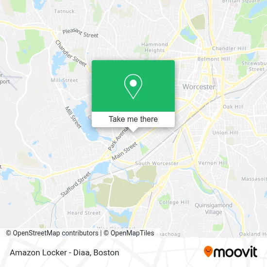 Amazon Locker - Diaa map