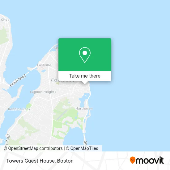 Towers Guest House map