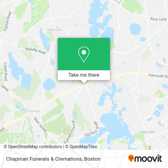 Chapman Funerals & Cremations map