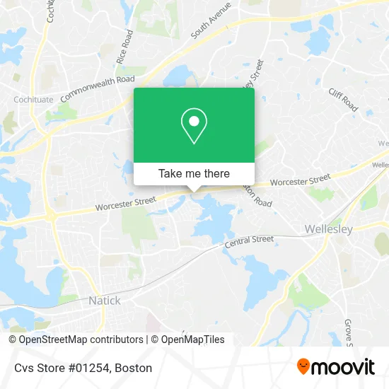 Cvs Store #01254 map