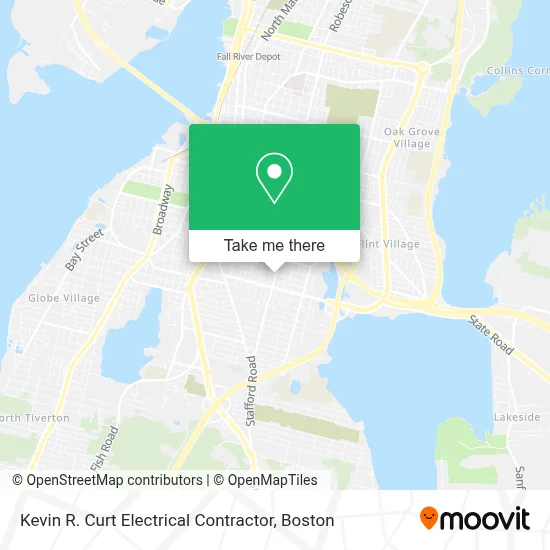 Kevin R. Curt Electrical Contractor map