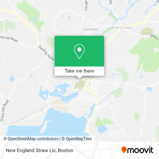 New England Straw Llc map