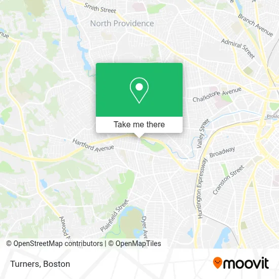 Turners map