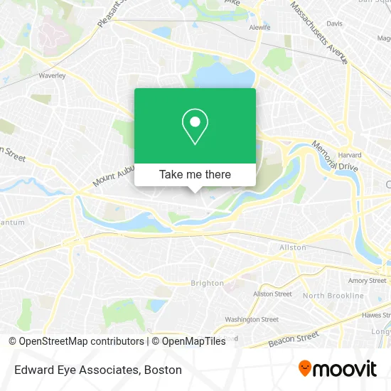Edward Eye Associates map