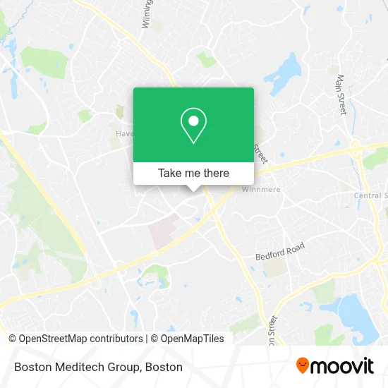 Boston Meditech Group map