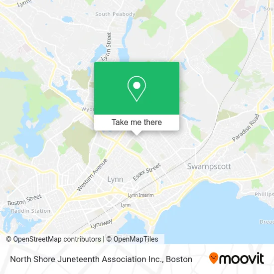 North Shore Juneteenth Association Inc. map