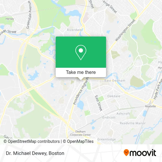 Dr. Michael Dewey map