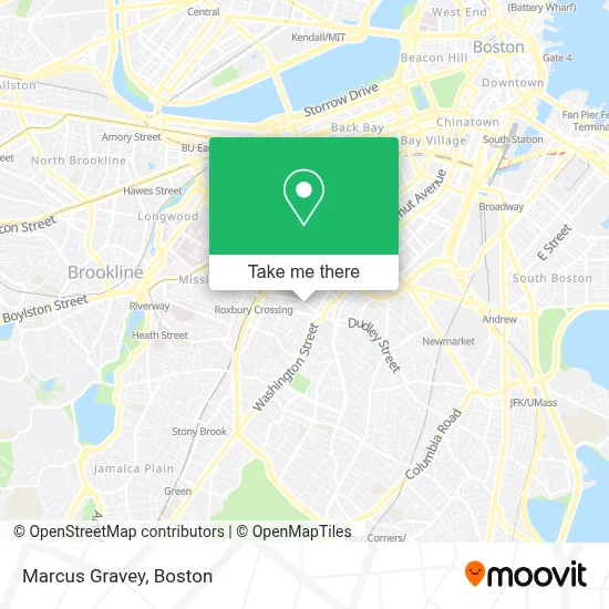 Marcus Gravey map