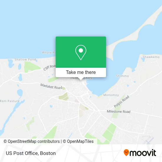 Us Post Office map