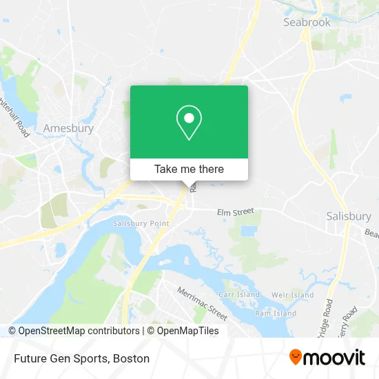 Future Gen Sports map
