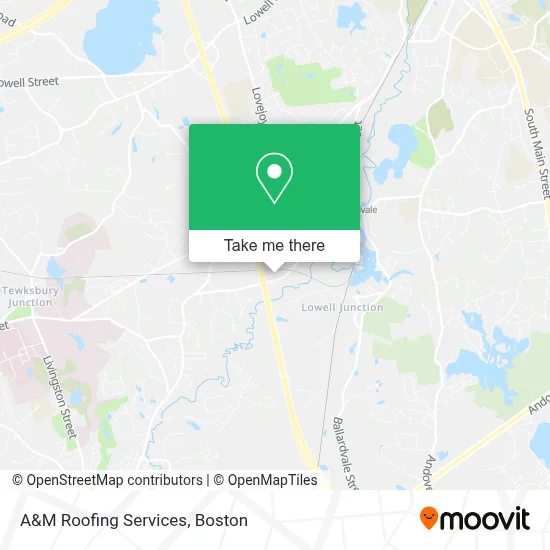 A&M Roofing Services map