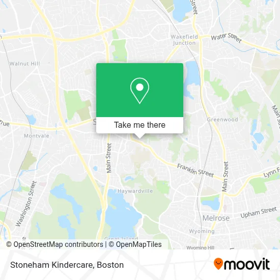 Stoneham Kindercare map