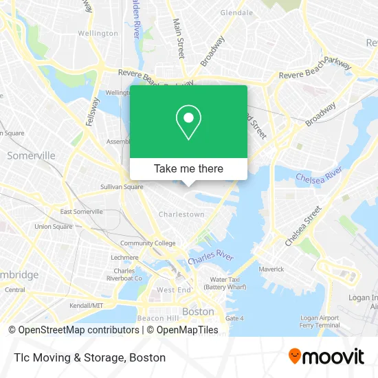 Tlc Moving & Storage map