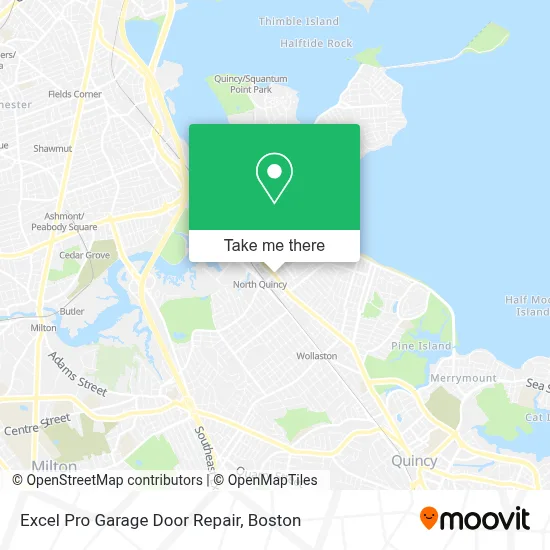 Excel Pro Garage Door Repair map