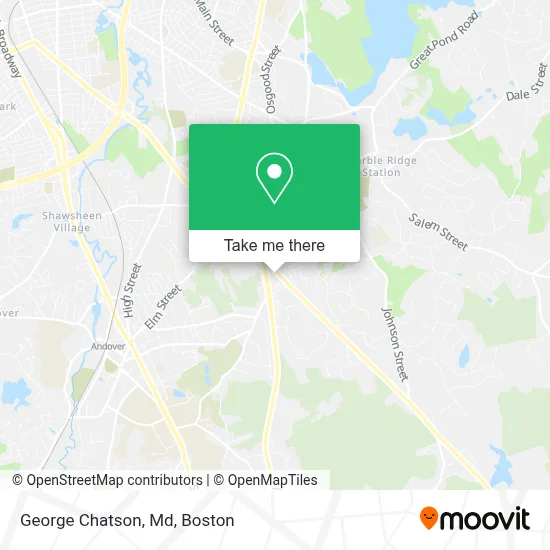 George Chatson, Md map