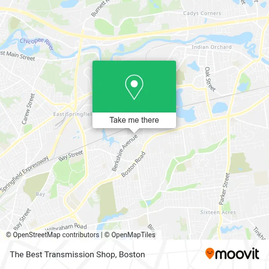 The Best Transmission Shop map