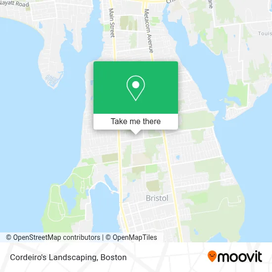Cordeiro's Landscaping map